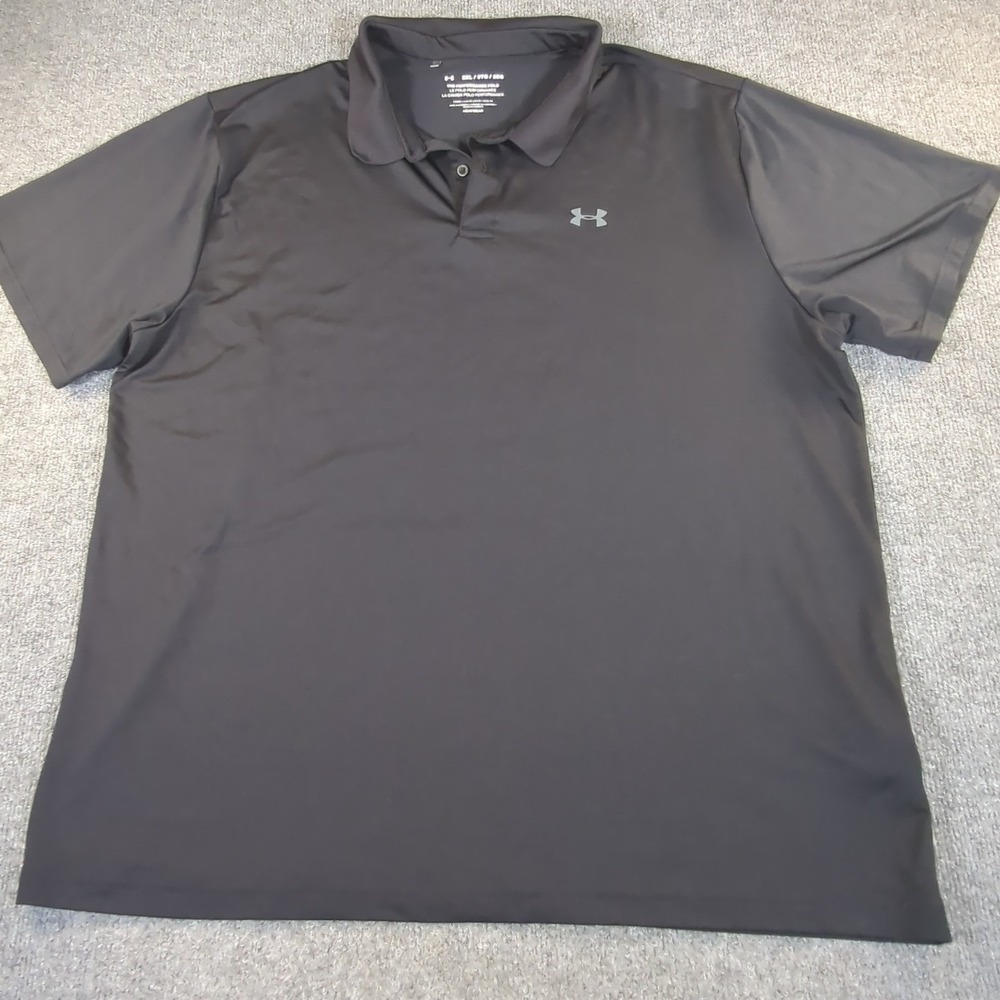 Under Armour Mens 3XL HeatGear Performance Polo Short Sleeve Golf Shirt #2544